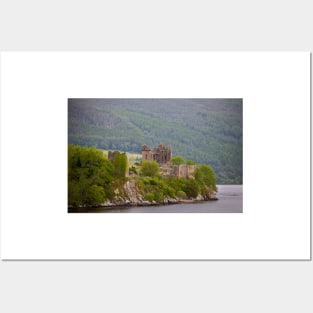 Urquhart Castle on Loch Ness Posters and Art